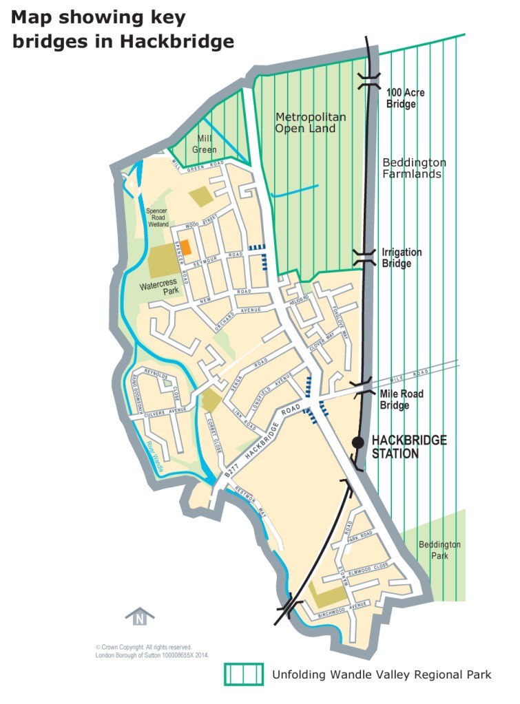 Hackbridge Map Save our bridges! – Hackbridge & Beddington Corner Neighbourhood ...
